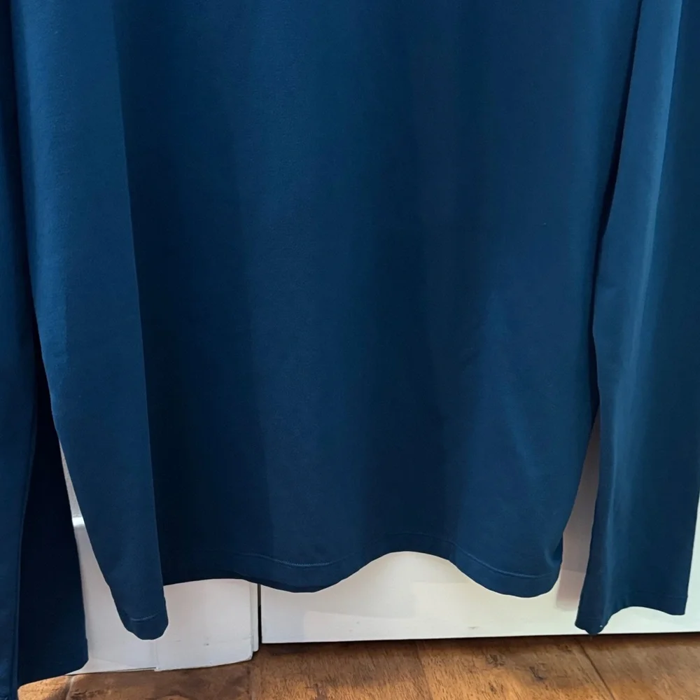 Men’s Conquer ALO Yoga Teal Hoodie NWOT - Picture 9 of 9